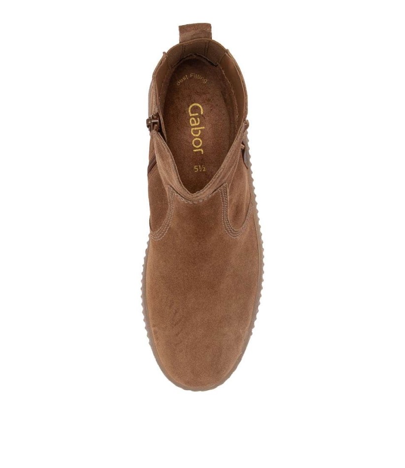Gabour | Bottines Exclusives En Daim Lion Abarcy